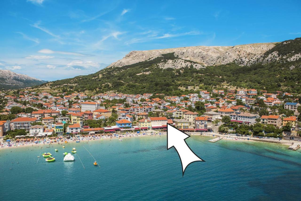 Apartment Bojan With Terrace And Sea View Baška Exterior foto